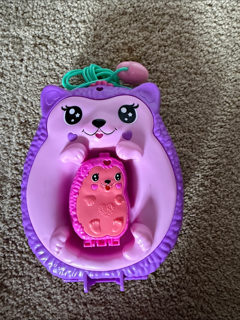 Pink & Purple Hedgehog Toy Set - Interactive Kids Toy